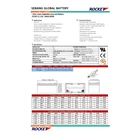 BATERAI AGM / Baterai VRLA Rocket ES100-12 UPS Battery Box 2